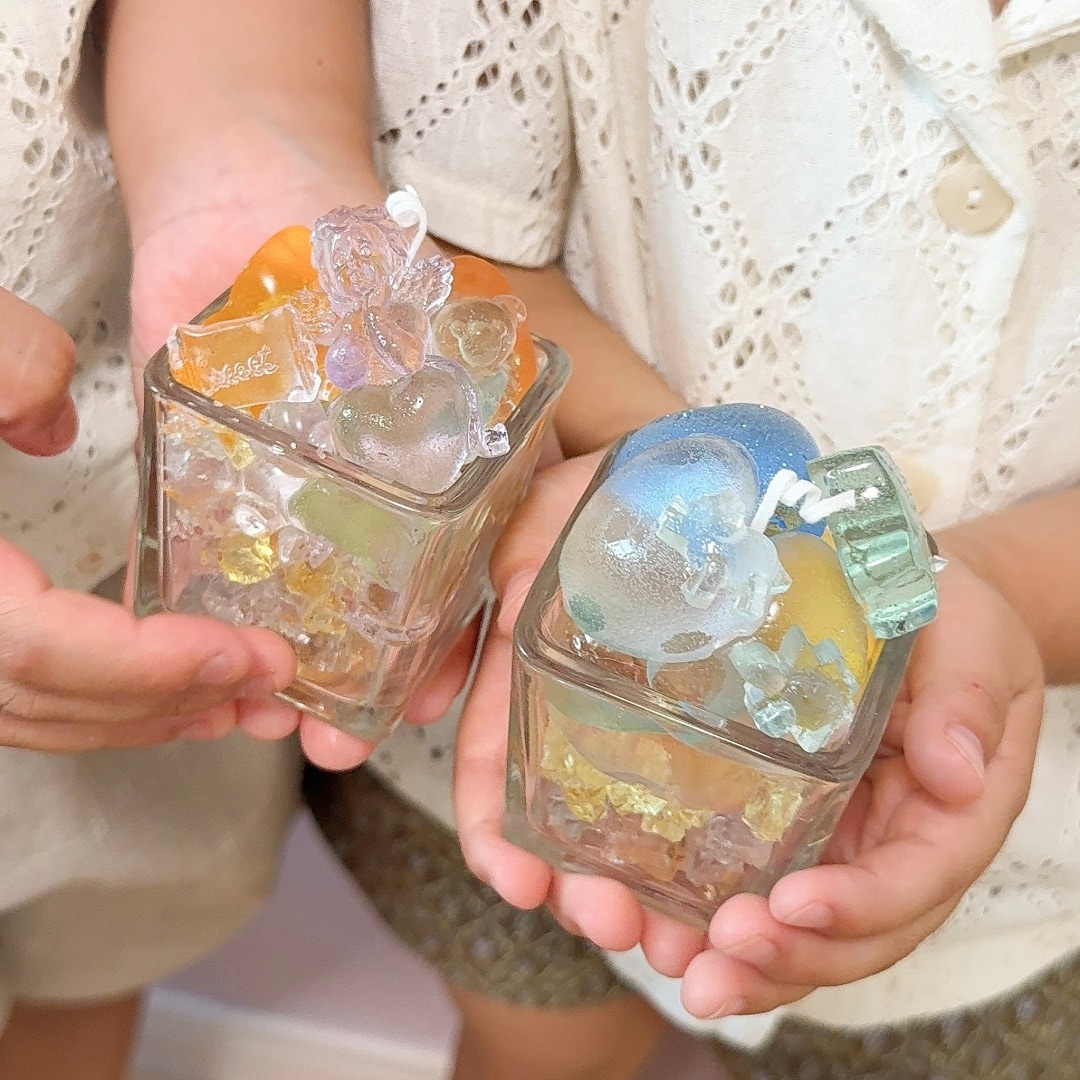 【ルビットパーク南草津】ジェリーキャンドル作り