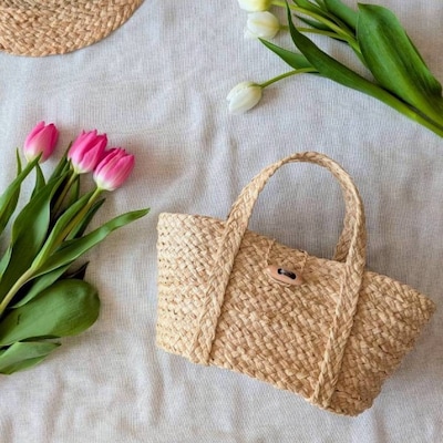 ラフィアで春を編みましょう