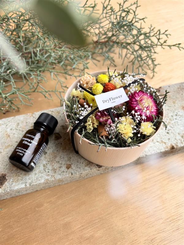 【天童長岡】香るドライフラワーBOXワークショップ