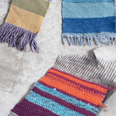 【イオンスタイル河辺】糸つむぎ体験・コースター作りワークショップ