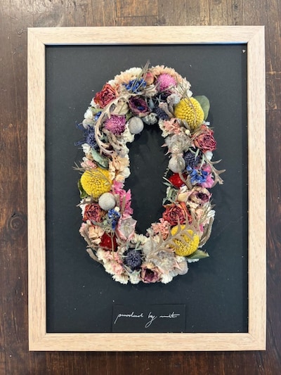 （周年祭企画）ワークショップ　ドライフラワーアートをつくろう