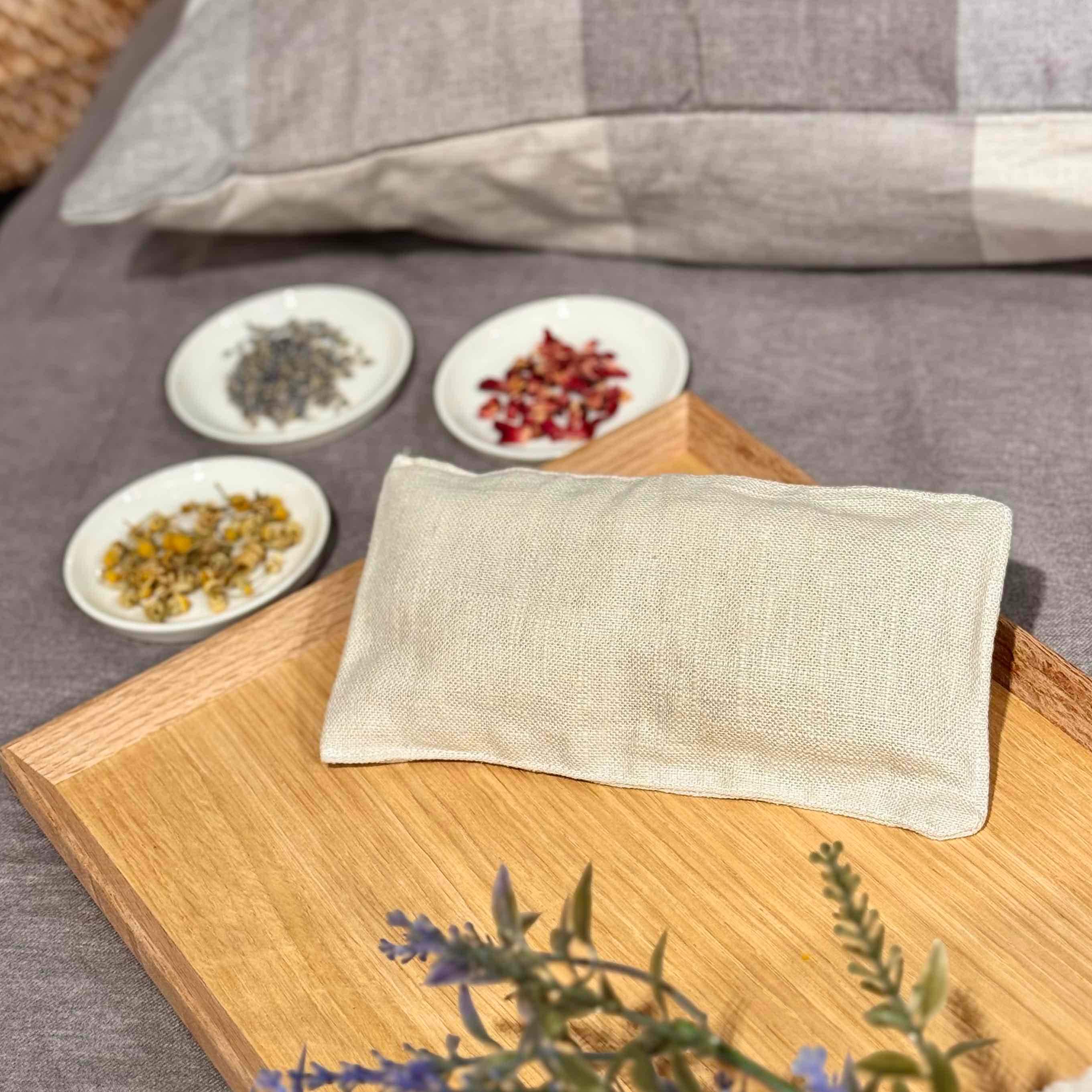 【12/28】リラックス、安眠に ハーブ香るアイピローづくり