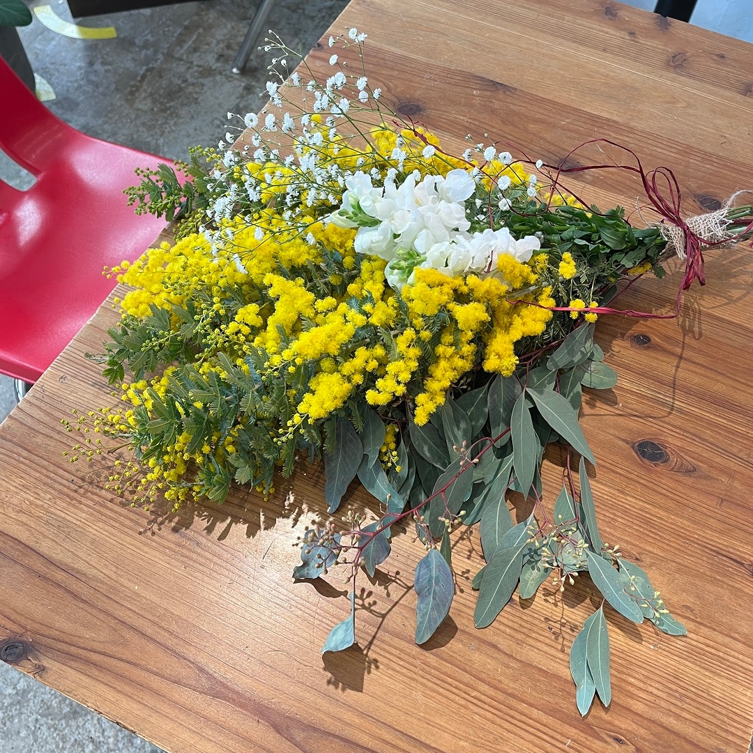 ミモザのシンプルスワッグ 春待ちスワッグ 【25212】 ポイント2