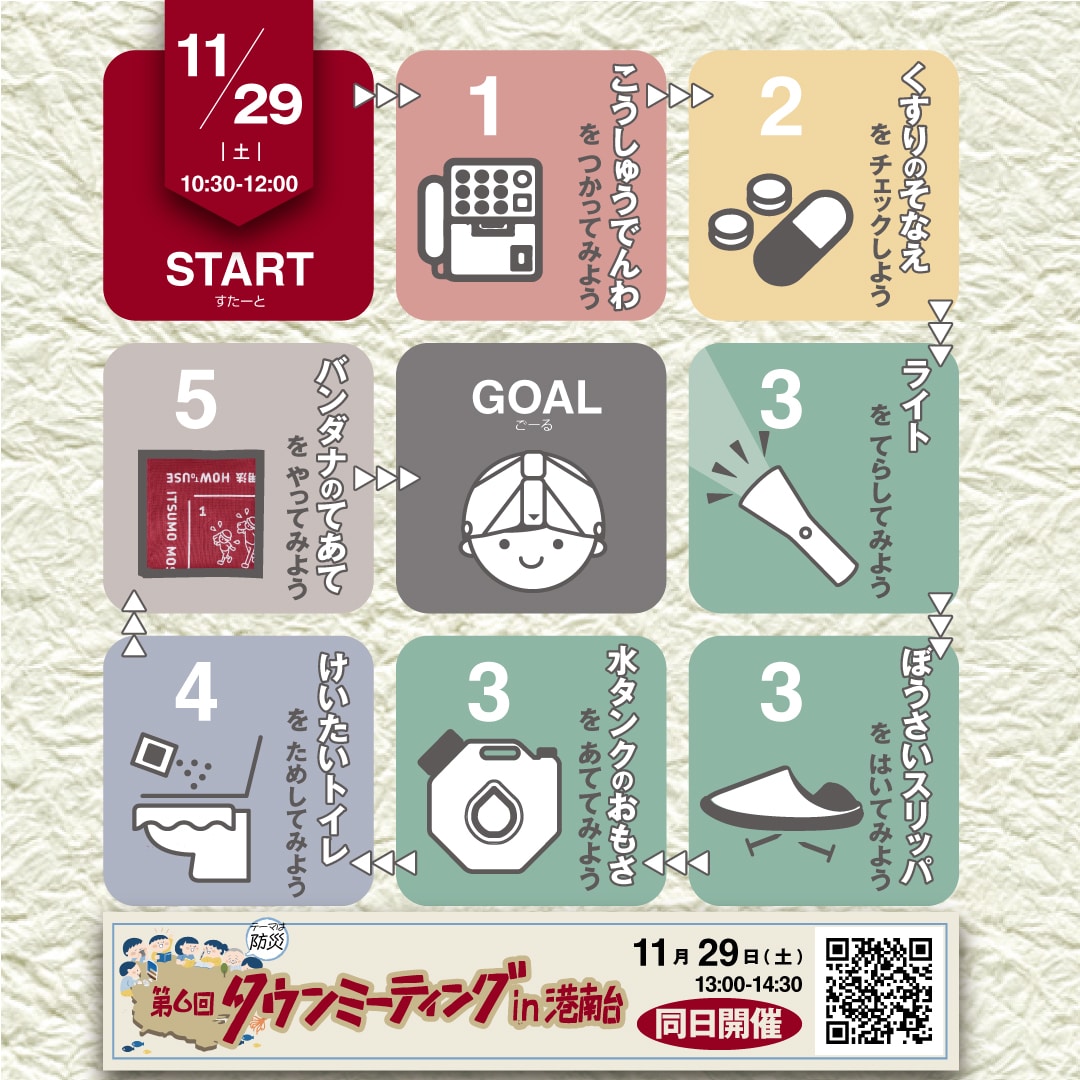 【11/29】いつものもしも体験イベント