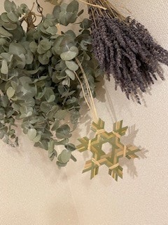 12月13日（土）【自然素材と暮らそう②】竹ひごのオーナメント