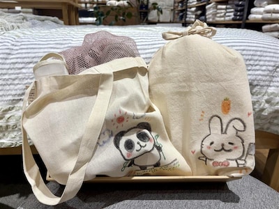 オリジナル綿マイバッグ作り