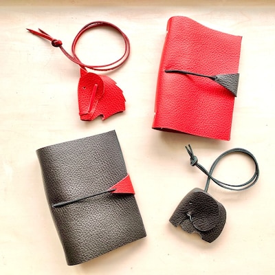 【4/12】レザーワークショップ　バインダー式トラベラーズノート＆アニマルバッグチャーム