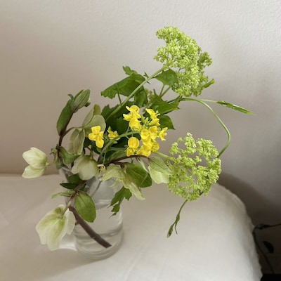 【京都山科】ガラスに飾る-フレッシュフラワーを涼やかに-