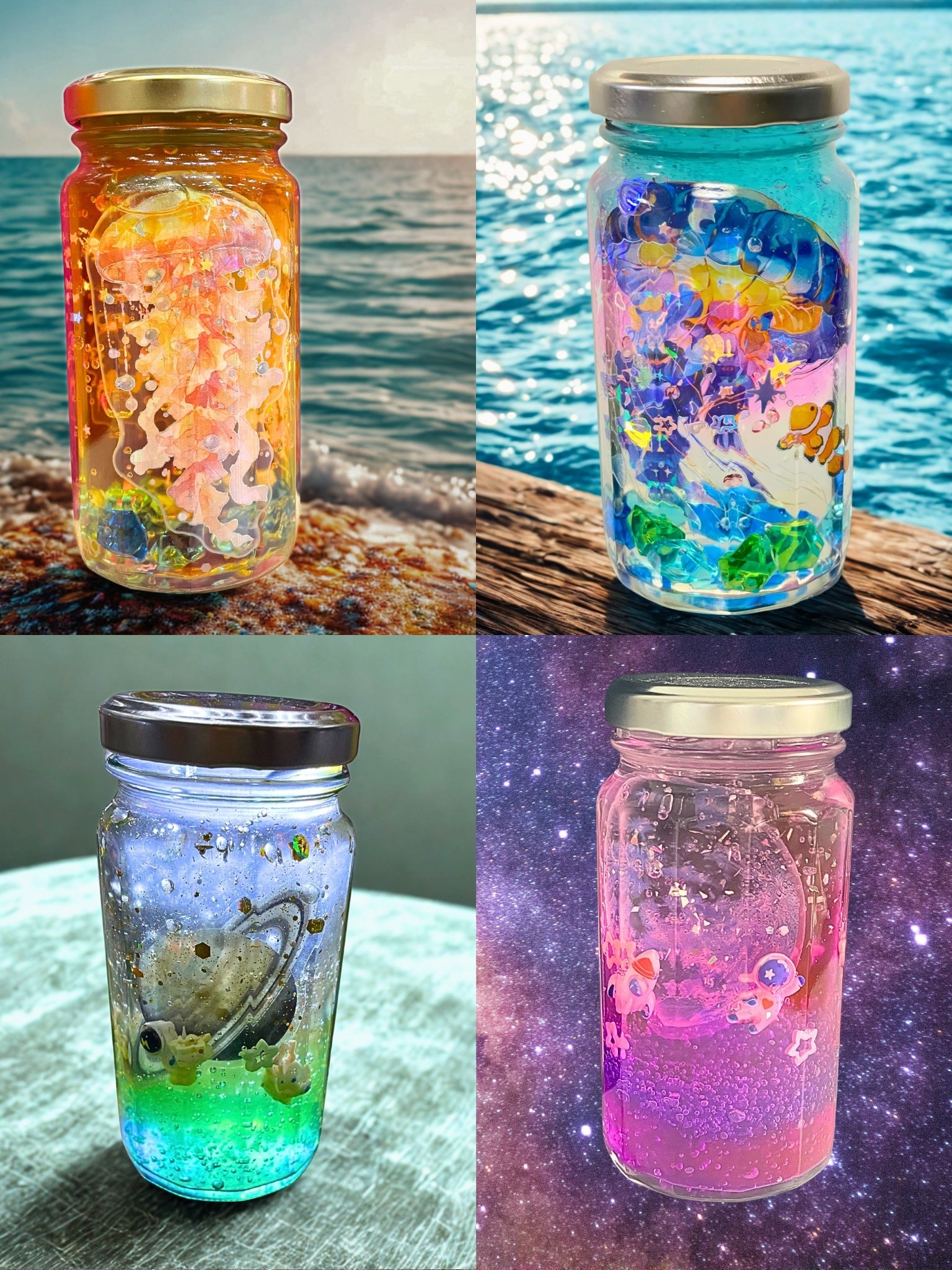 8/9(土)【自宅のアレが大変身!!キラキラジェルリウムで消臭剤づくり】