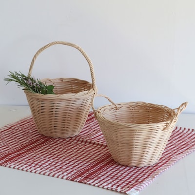 4/19(日)-『バケツ型のカゴを編んでみましょう　初心者カゴ編みワークショップ』-