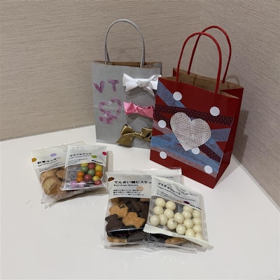 バレンタインへ向けたオリジナルギフトバッグを作ろう！