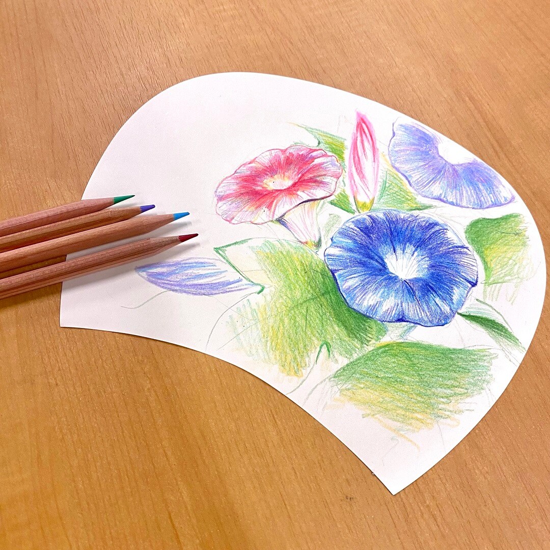 うちわ作りワークショップ