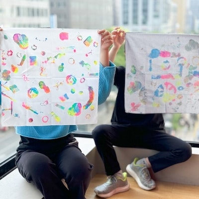 【1/18】マテリアルスタンプで【きみのデザイン】をたのしもう