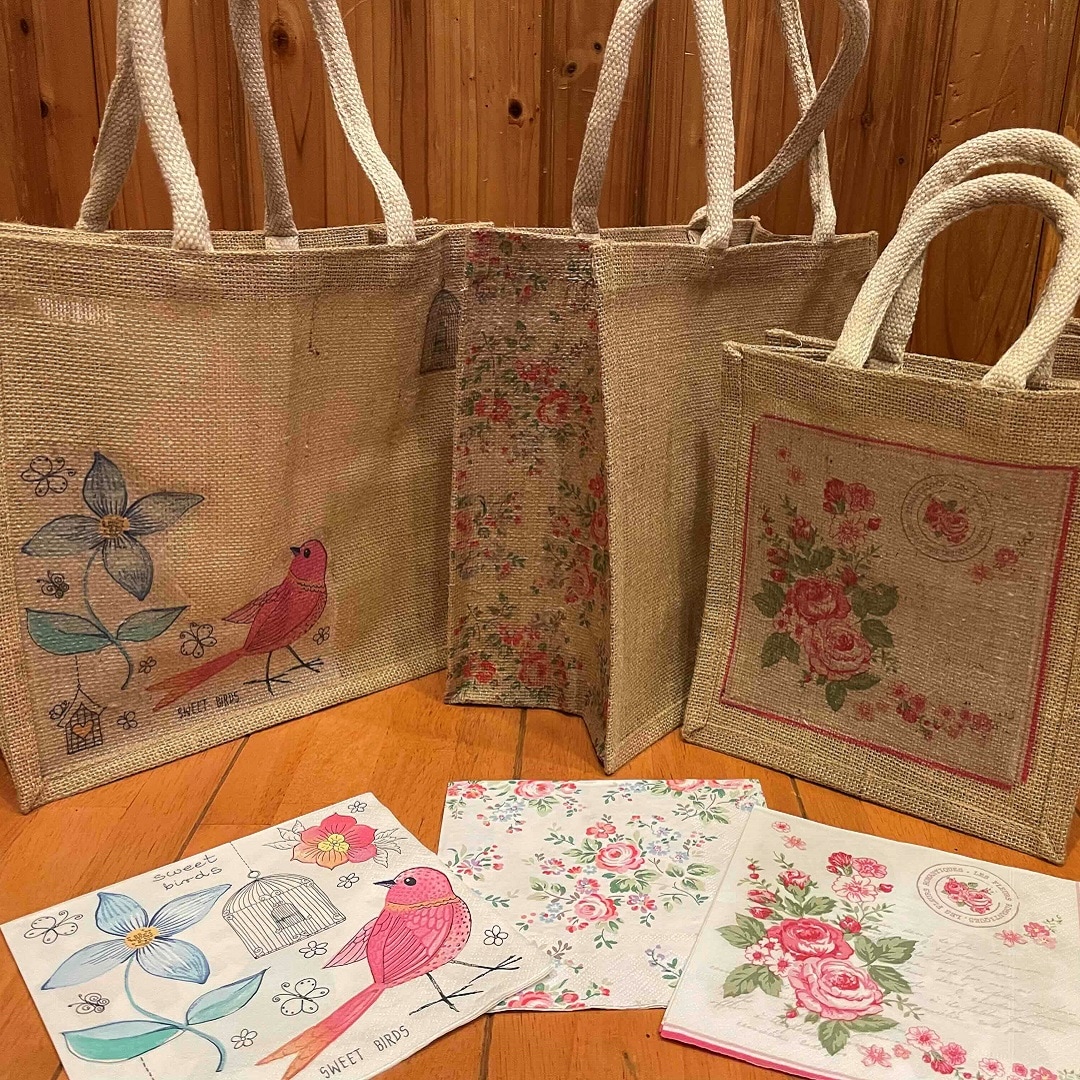 個性を咲かせるデコパージュ