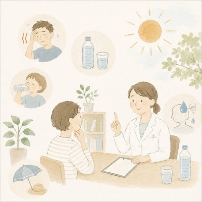 【6月21日】これ、薬剤師に聞いてみよう～熱中症と脱水症状～