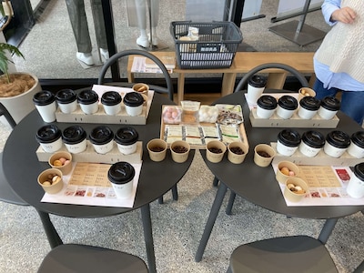 【新大村駅前】香りとコクを比べるコーヒーのテイスティングとぴったりなお菓子のペアリング体験をしよう