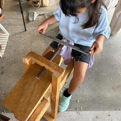 生木から作る木の枝色えんぴつ