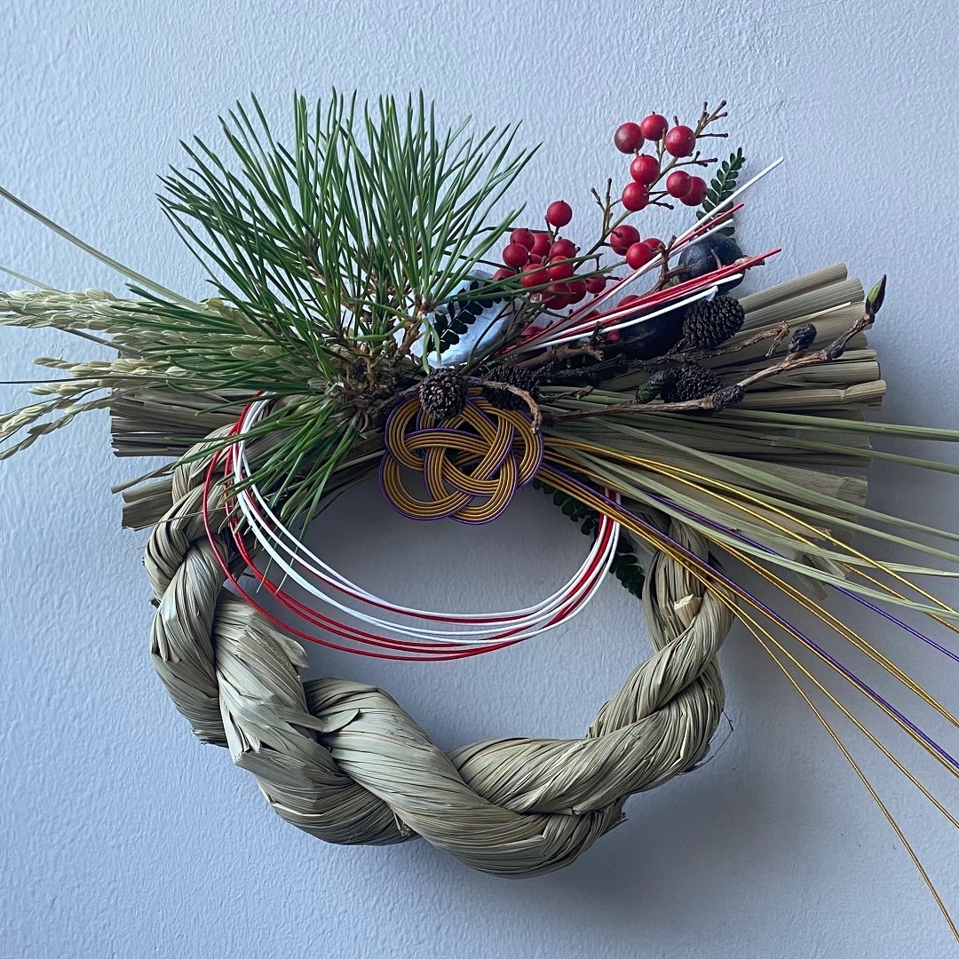 お正月しめ縄飾りをつくろう！
