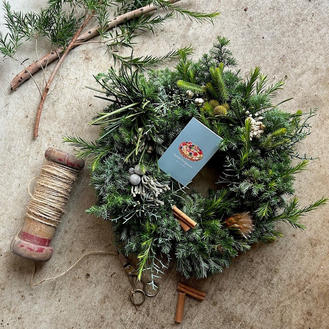クリスマスリースをつくろう