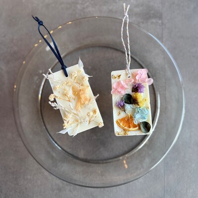 春の香りを閉じ込めた ワックスサシェ作りワークショップ