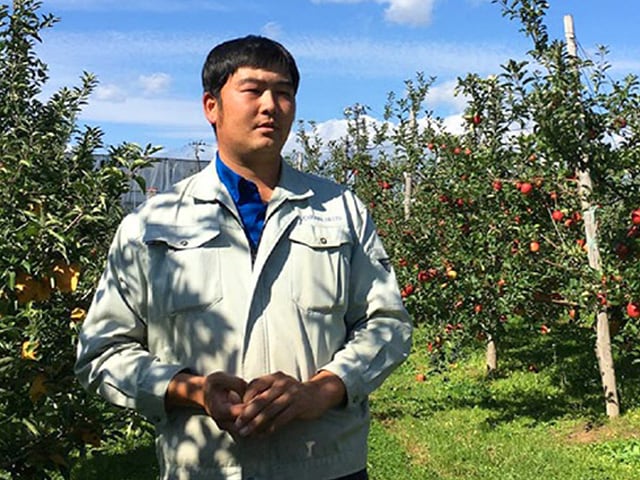 林檎農園【遥かなる林檎】代表 伊藤琢智（いとうたかとも）