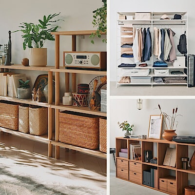 無印良品の収納家具