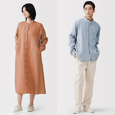 麻(リネン・ヘンプ)素材の春服