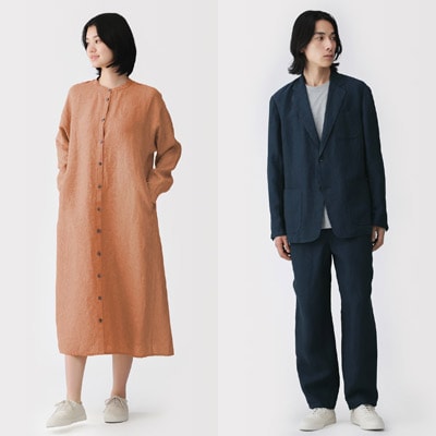麻(リネン・ヘンプ)素材の春服