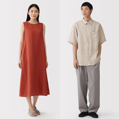 麻(リネン・ヘンプ)素材の春服