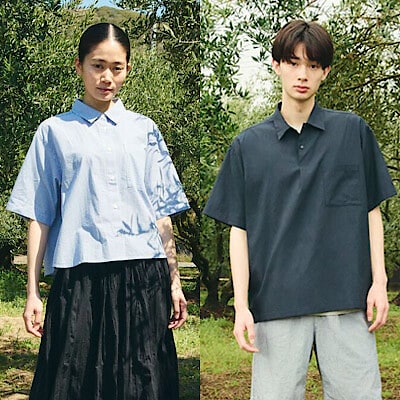涼感・風を通す素材の服