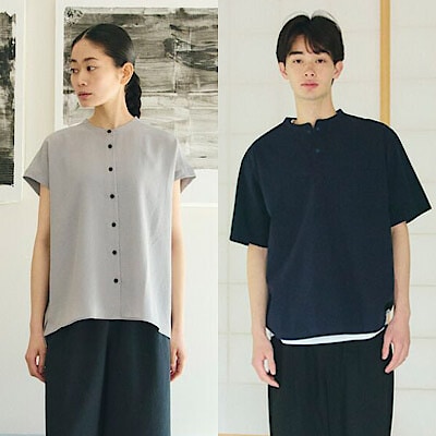 涼感・風を通す素材の服