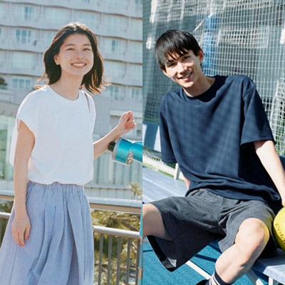 夏を快適にするＴシャツ・ボトムス