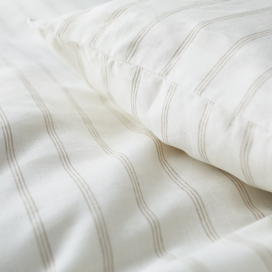 麻平織の寝具カバー 通販 無印良品