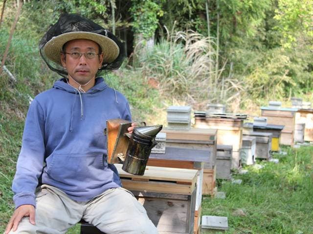 供給者画像：生産者名　蜂人舎 桑原周之さん