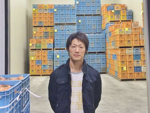 供給者画像：生産者名　株式会社善太 清水健次さん