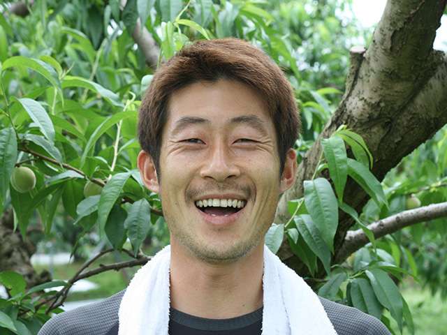 供給者画像：生産者名　生産者グループ代表の芳賀さん