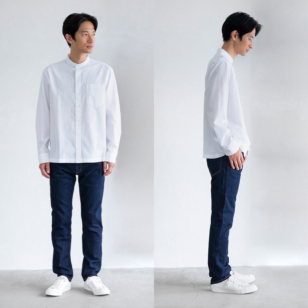 デニム パンツ 紳士 無印良品