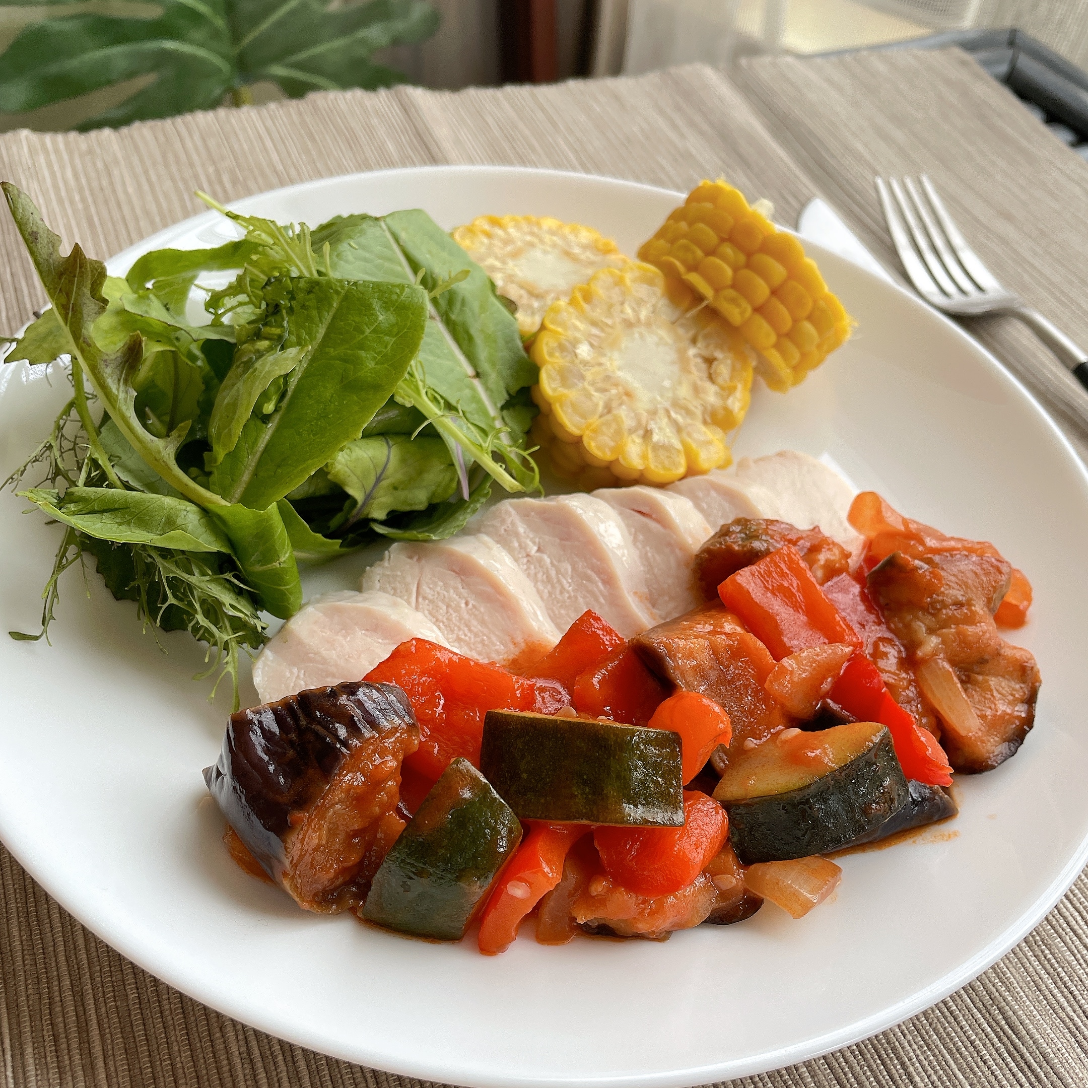 「トマトジュース」で野菜たっぷり煮込み「ラタトゥイユ」