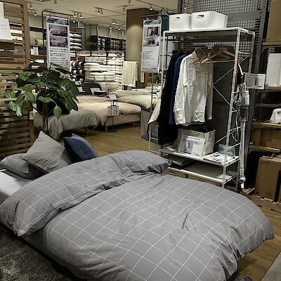 【グランツリー武蔵小杉】ベッド用カバー　３点セット