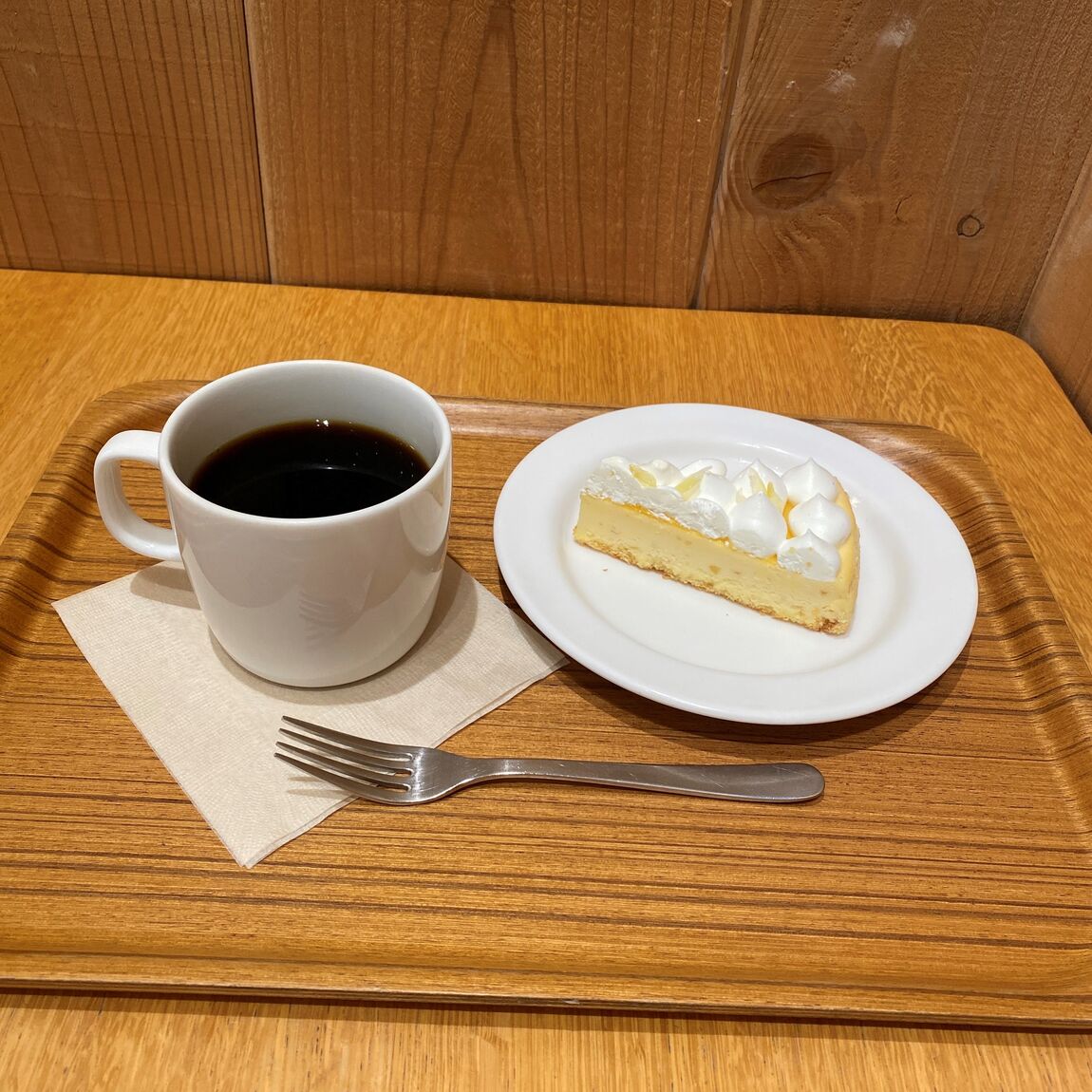 レモンのチーズケーキ
