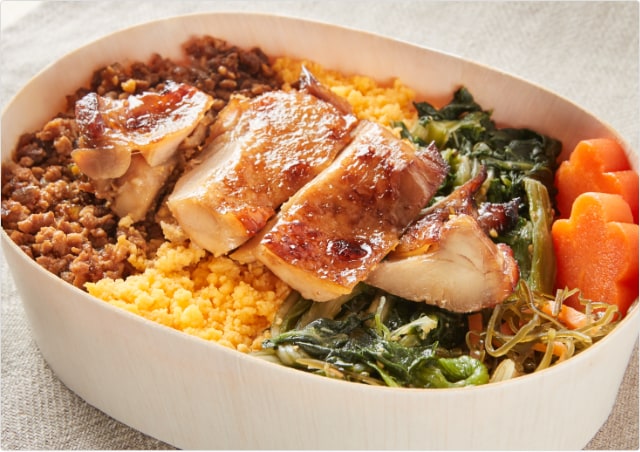 キービジュアル画像：本日の日替わり弁当「鶏めし」