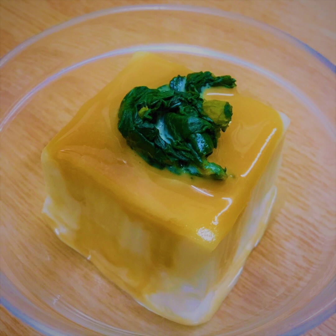 【Café&Meal MUJI日比谷】みるく豆腐　白ごまソース添え
