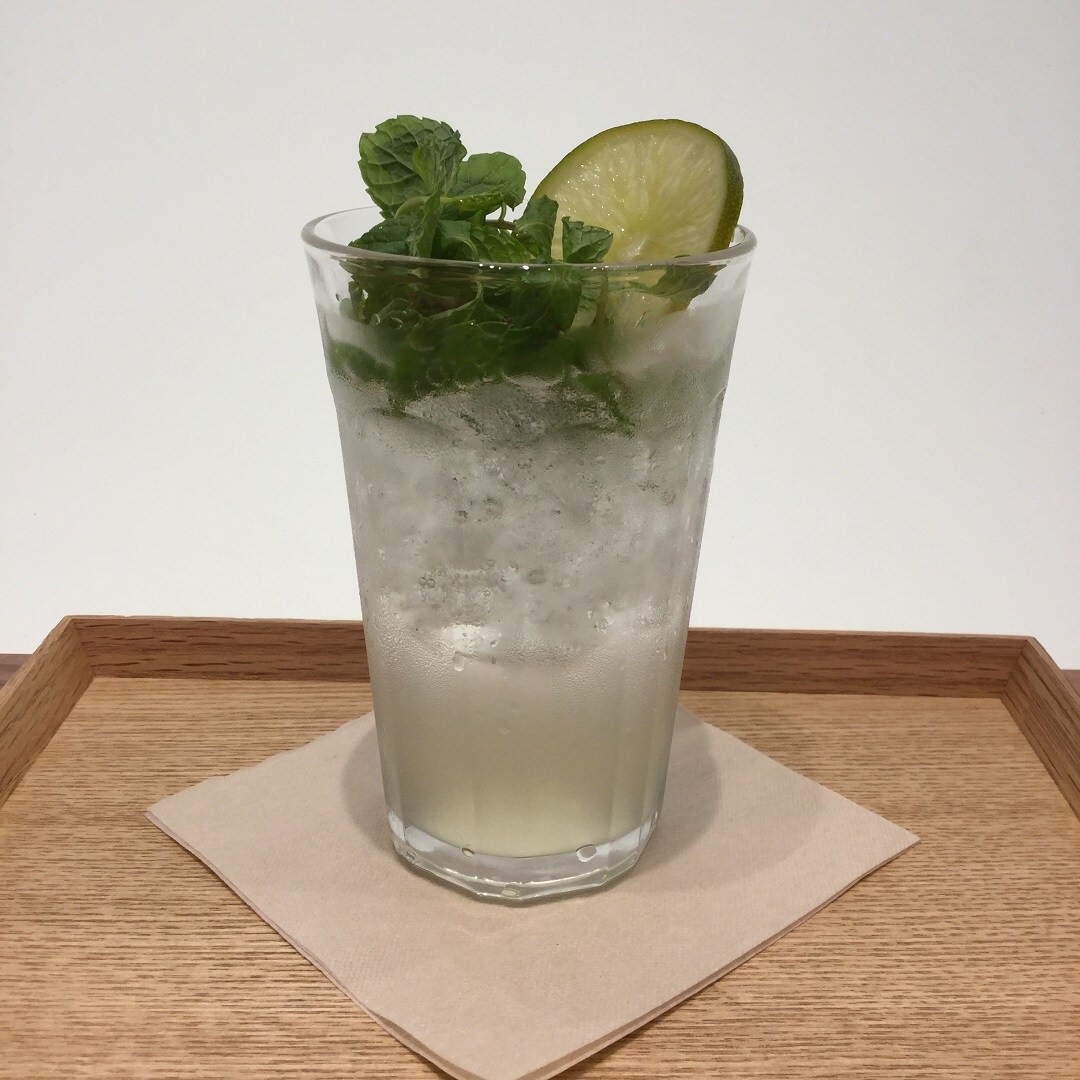 【Café&Meal MUJI日比谷】夏期限定ドリンク　ライムシュカッシュ