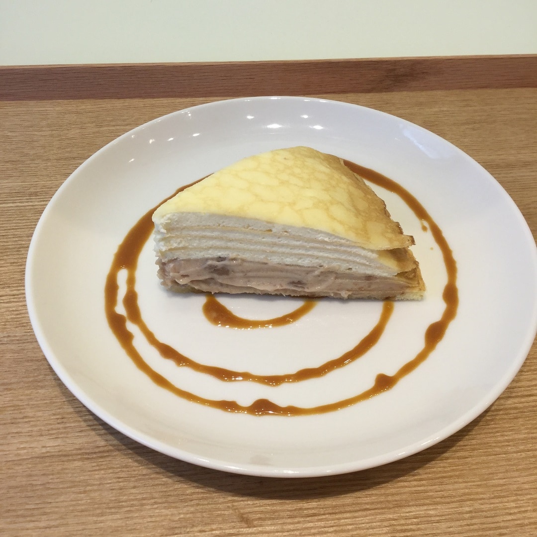 キービジュアル画像：マロンのミルクレープ