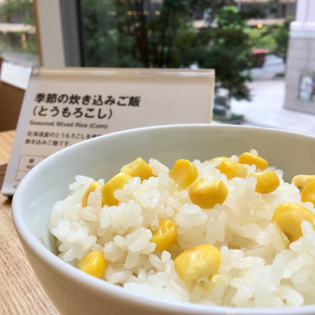 【Café＆Meal MUJI日比谷】夏だ！とうもろこしだ！