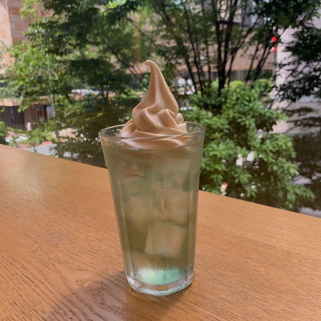【Café＆MealMUJI日比谷】メロンクリームソーダ