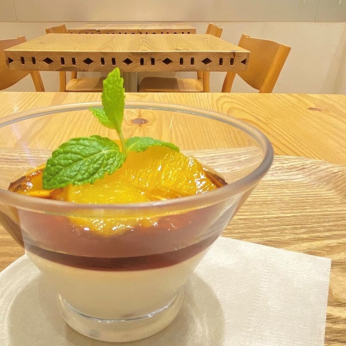 【Café＆Meal MUJI新宿】牛乳羹
