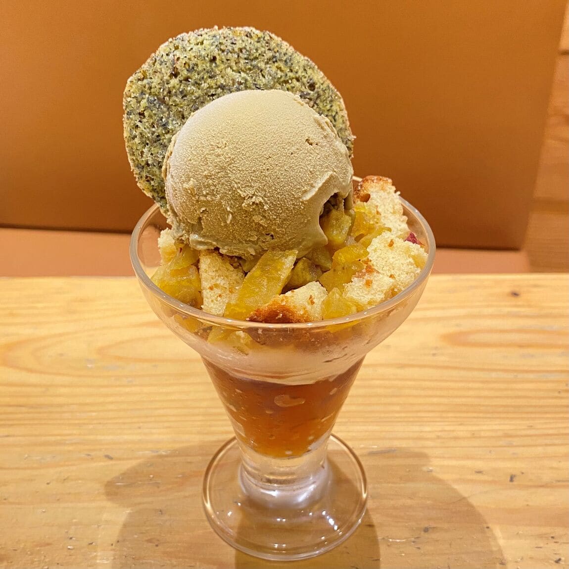 【Café＆Meal MUJI新宿】ほうじ茶パフェ