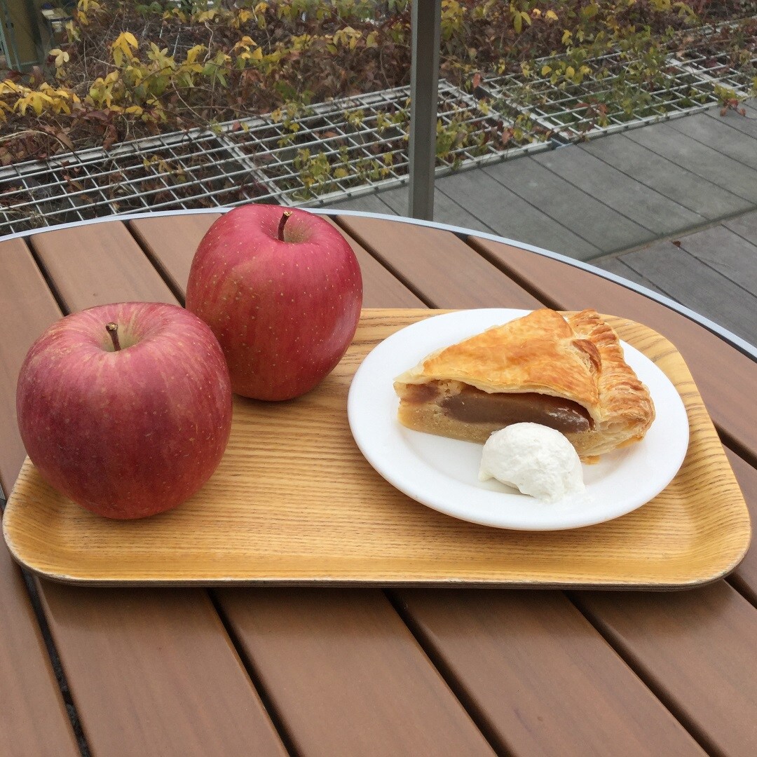 アップルパイとりんご