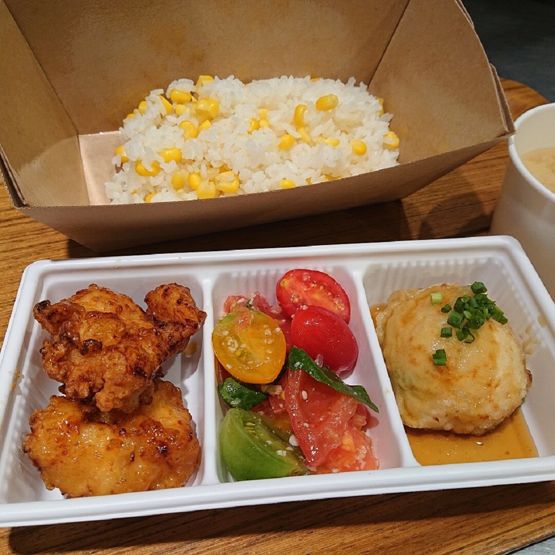 3品テイクアウト